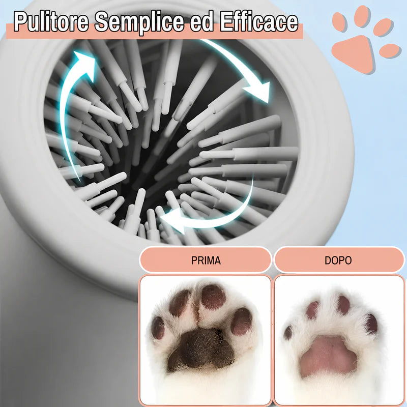Pulitore Zampe Cane Automatico